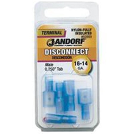 Jandorf Term Disc M Nyl Ins .25T 16-14 60869 3400678